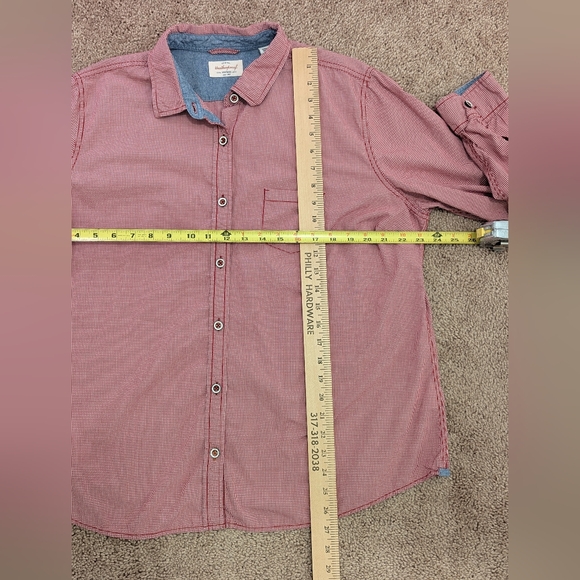 Weatherproof red check 2X button up - Picture 6 of 7